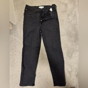 Madewell Women's Perfect Vintage Jean 28P Gray/Black Color